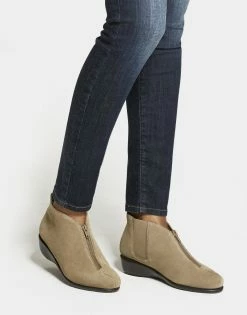 Hot Sale ✨ Aerosoles 👩 Women's Ankle Boot In Black Black Genuine Leather 👍 -Women's Shoes Sales Store unnamed file 314