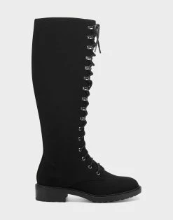 Cheap ๐ Aerosoles ๐ฉ Women's Tall Boot In Black Black Faux Suede โ๏ธ