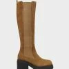 New 🥰 Aerosoles 👩 Women's Tall Boot In Tan Tan Suede 👏