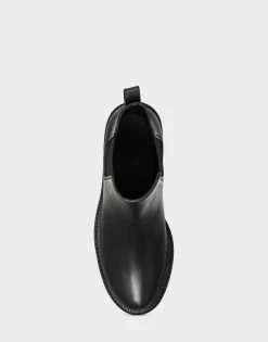 Promo 👍 Aerosoles 👩 Women's Ankle Boot In Black Black Leather ✔️ -Women's Shoes Sales Store unnamed file 385