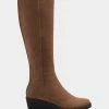 Wholesale ✨ Aerosoles 👩 Women's Tall Boot In Cognac Cognac Faux Suede ⌛