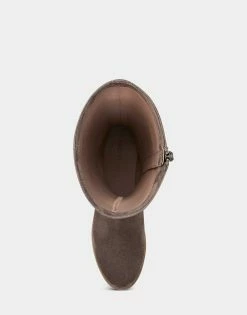 Outlet 🥰 Aerosoles 👩 Women's Tall Boot In Taupe Taupe Faux Suede 😀 -Women's Shoes Sales Store unnamed file 453