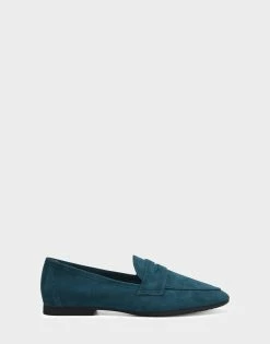 Best Sale 🔥 Aerosoles 👩 Women's Loafer In Navy Navy Suede 🎁