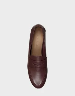 Wholesale 👍 Aerosoles 👩 Women's Loafer In Burgundy Bordeaux Leather 🌟 -Women's Shoes Sales Store unnamed file 537