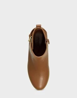 Best Pirce ✔️ Aerosoles 👩 Women's Ankle Boot In Tan Tan Faux Leather 👍 -Women's Shoes Sales Store unnamed file 54