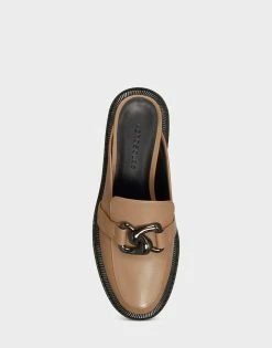 Wholesale ✨ Aerosoles 👩 Women's Mule In Tan Toffee Leather 😍 -Women's Shoes Sales Store unnamed file 545