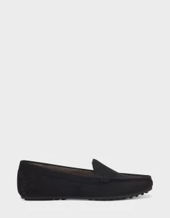 Deals ✔️ Aerosoles 👩 Women's Loafer In Black Black Faux Suede 🌟