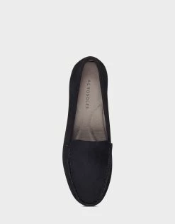 Deals ✔️ Aerosoles 👩 Women's Loafer In Black Black Faux Suede 🌟 -Women's Shoes Sales Store unnamed file 605