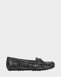 Discount 💯 Aerosoles 👩 Women's Loafer In Grey Grey Snake ⌛