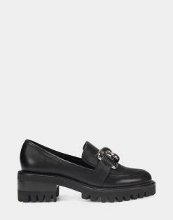 Cheapest ✔️ Aerosoles 👩 Women's Loafer In Black Black Leather 👍