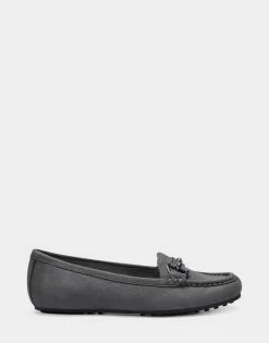 Best Pirce 😍 Aerosoles 👩 Women's Loafer In Grey Grey Faux Suede 🤩