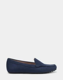 Best Pirce ✔️ Aerosoles 👩 Women's Loafer In Navy Navy Faux Suede 💯