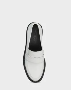 Best Pirce ⭐ Aerosoles 👩 Women's Loafer In White White Leather ⭐ -Women's Shoes Sales Store unnamed file 709