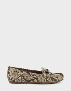 Buy 💯 Aerosoles 👩 Women's Loafer In Snake Print Natural Snake 👏