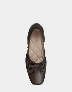 Coupon 🥰 Aerosoles 👩 Women's Ballet In Brown Brown Leather ❤️ -Women's Shoes Sales Store unnamed file 833