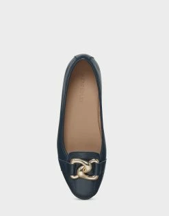 Deals 🤩 Aerosoles 👩 Women's Ballet In Navy Navy Leather 💯 -Women's Shoes Sales Store unnamed file 869