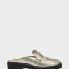 Hot Sale ⌛ Aerosoles 👩 Women's Mule In Gold Soft Gold Leather 🎁
